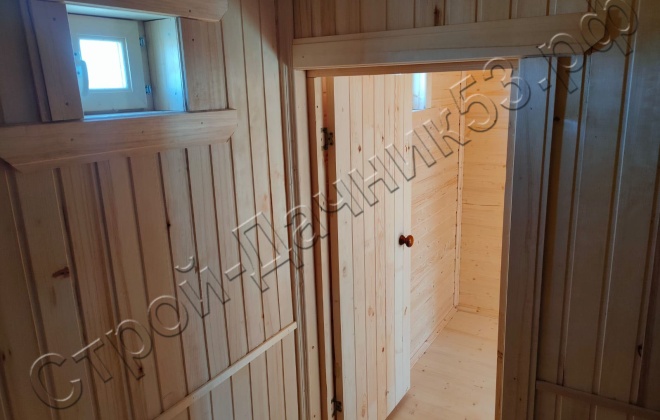 4 Каркасно-щитовая баня 6х8, 48М², Московская область, Истринский район, деревня Подпорино (6)